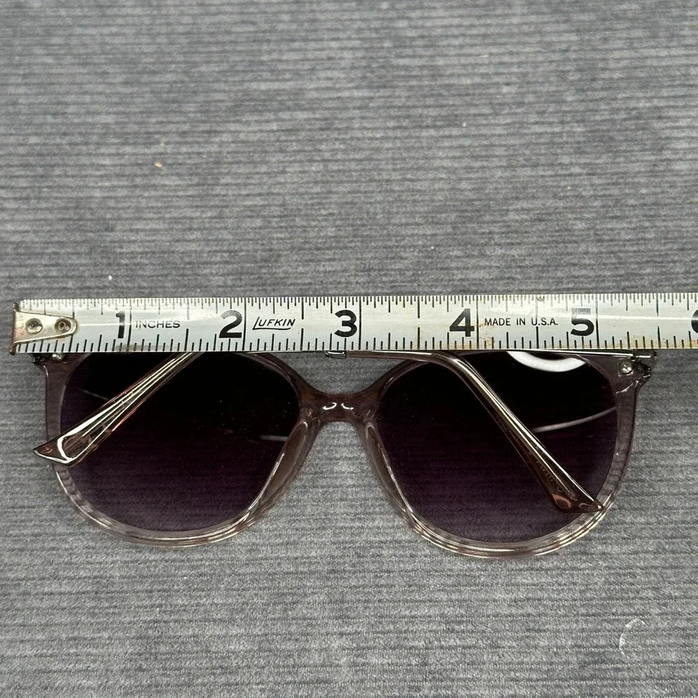 Revlon Sunglasses Mauve Translucent Oversized Gradient Lens OL0817 RVN 5C MCV